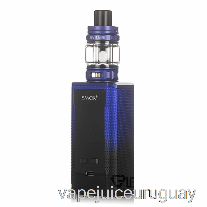 Kit De Inicio Smok R-kiss 2 200w Negro Azul Vape Uruguay